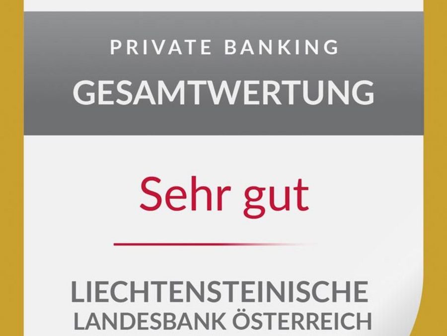 Liechtensteinische Landesbank Auszeichnung