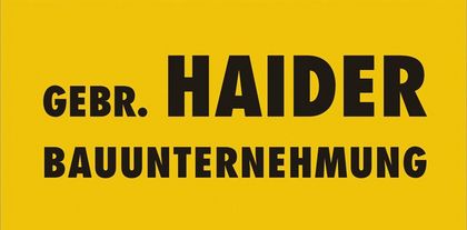 Gebrüder Haider Bauunternehmung GmbH