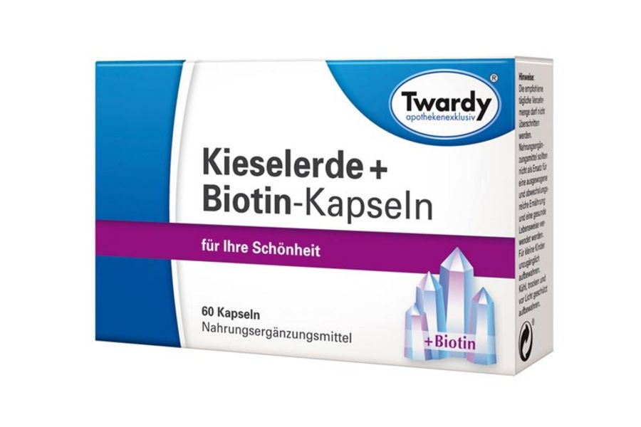 Astrid Twardy Kieselerde + Biotin-Kapseln
