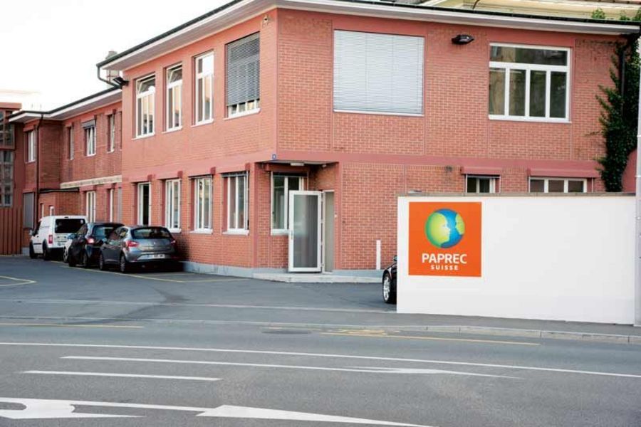 Der Hauptsitz von Paprec in Basel
