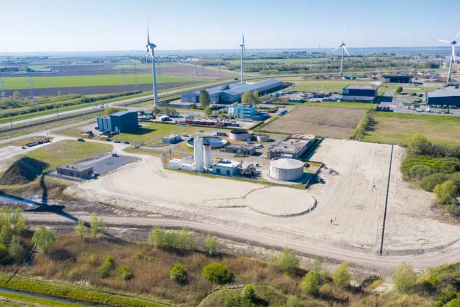 Evides Industriewater Deutschland Betriebsgelände