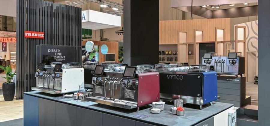 Franke Coffee Systems Messestand Mytico