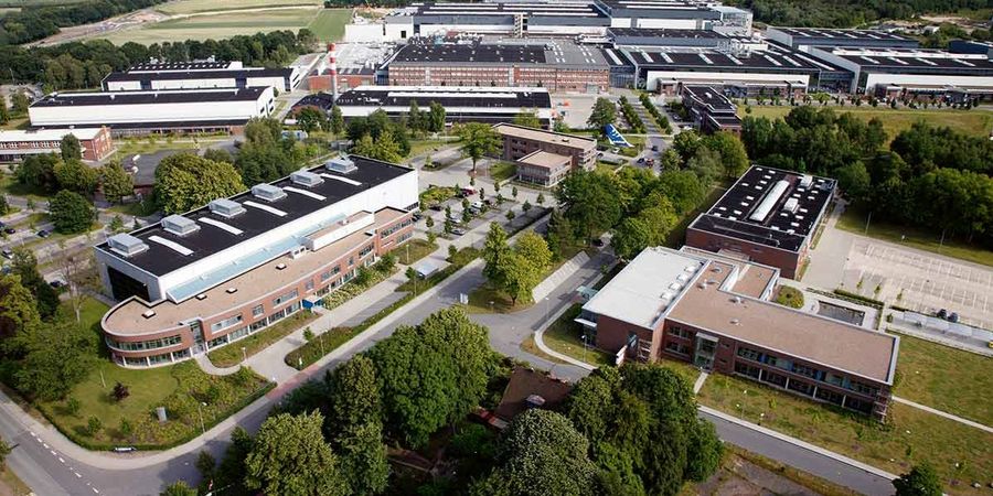 MitarDer Firmensitz von CTC am Airbus-Standort in Stade