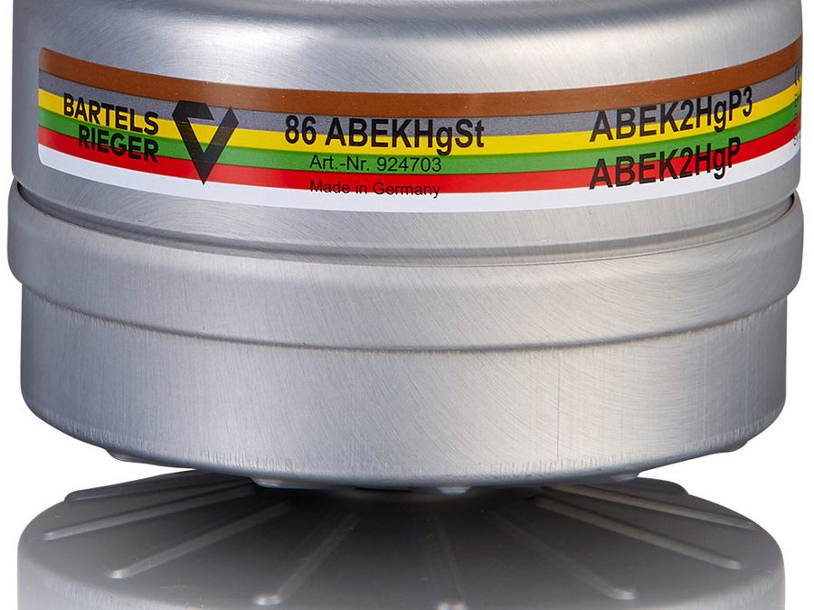 Kombinationsfilter 86 ABEKHgSt (ABEK2 Hg P3 R D)