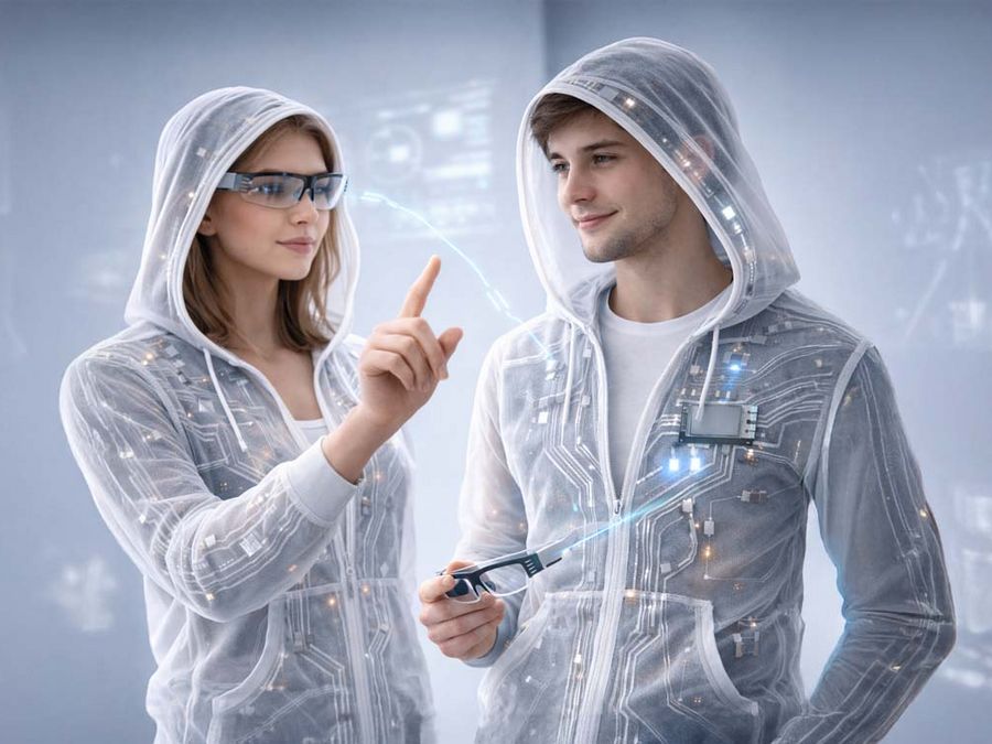 Körperzentriertes Computing, wenn Technologie zu Material wird. Körperzentriertes Computing, wenn Technologie zu Material wird.