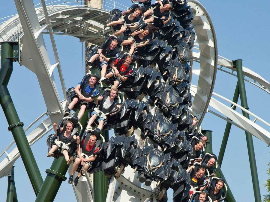 Flug der Dämonen im Heide-Park Soltau Flug der Dämonen im Heide-Park Soltau