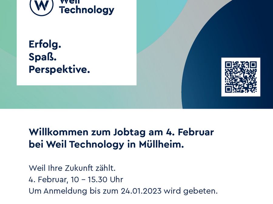 Jobtag bei Weil Technology in Müllheim am 4. Februar 2023