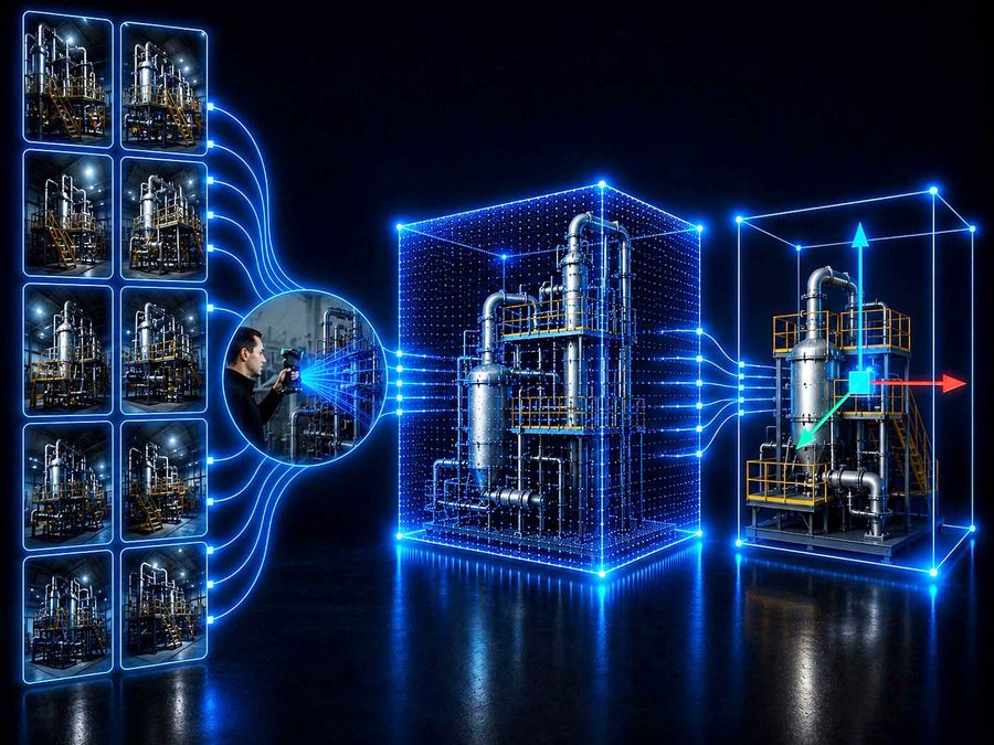 Innovation 3D Scan. Schnell erstellt und editierbar Innovation 3D Scan. Schnell erstellt und editierbar