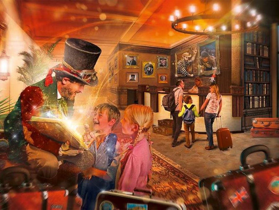 Heide-Park Soltau Abenteuerhotel Lobby Heide-Park Soltau Abenteuerhotel Lobby