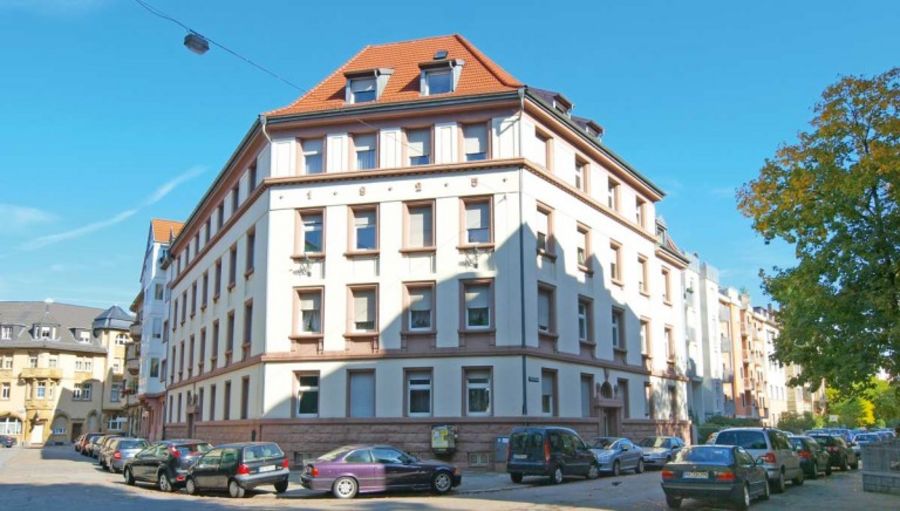 Süddeutsche Wohnen - die Uhlandstraße 1/ Ecke Clignetstraße in Mannheim