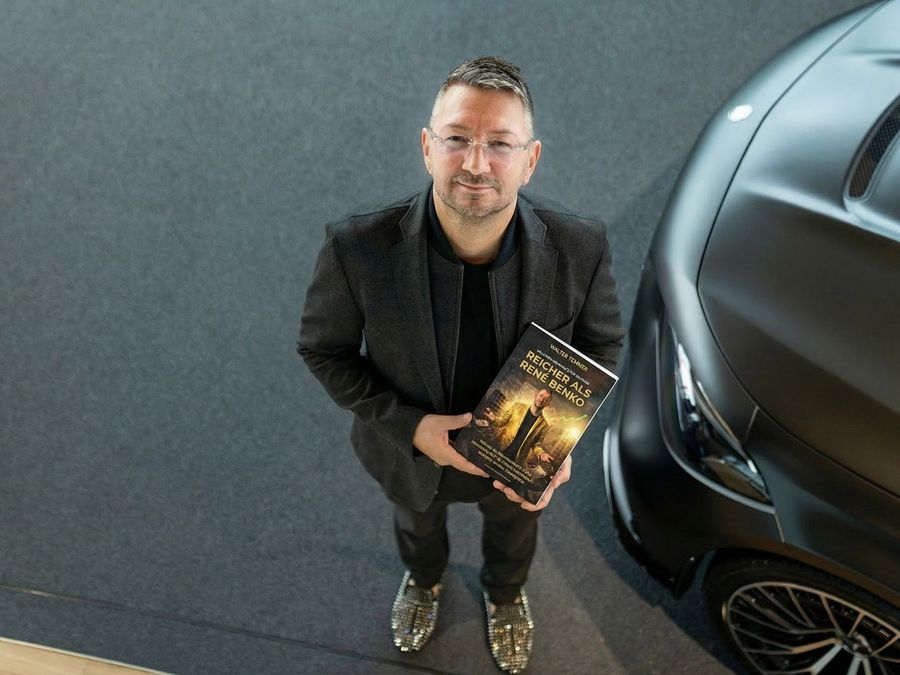 Neues Buch von Walter Temmer: Reicher als René Benko Neues Buch von Walter Temmer: Reicher als René Benko