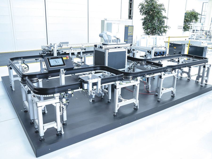 Intelligente Fördertechnik für die Industrie von morgen Intelligente Fördertechnik für die Industrie von morgen