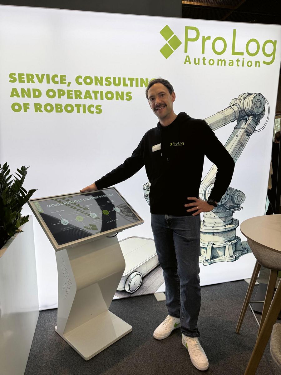 Präsentation auf der LogiMAT, der wichtigste Messe für FTS Präsentation auf der LogiMAT, der wichtigste Messe für FTS