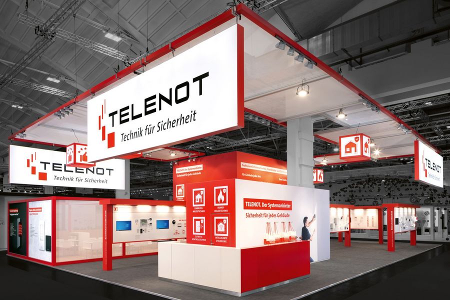 TELENOT Electronic GmbH Messestand TELENOT Electronic GmbH Messestand